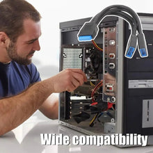 Load image into Gallery viewer, Computer Motherboard 19 Pin USB3.0 One To Two Extension Cable, 21cm 19Pin
