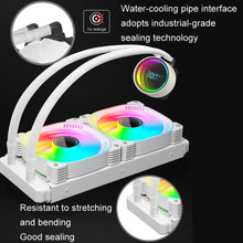 Load image into Gallery viewer, COOLMOON CM-YM-240T Digital ARGB Lens Edition Integrated Water Cooling CPU Cooler Temperature Display CPU Fan, CM-YM-240T