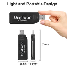 Load image into Gallery viewer, Onefavor USB2.0 High Speed Read And Write CF Card Reader, CF Card Reader