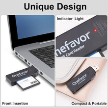 Load image into Gallery viewer, Onefavor USB2.0 High Speed Read And Write CF Card Reader, CF Card Reader