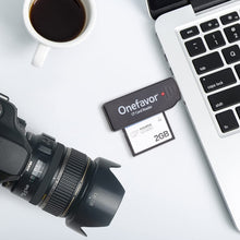 Load image into Gallery viewer, Onefavor USB2.0 High Speed Read And Write CF Card Reader, CF Card Reader
