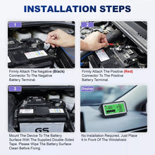 Load image into Gallery viewer, ANCEL 12V LED Car Battery Tester SOH/SOC Rechargeable Battery Analysis Tool, BM200 PRO