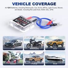 Load image into Gallery viewer, ANCEL 12V LED Car Battery Tester SOH/SOC Rechargeable Battery Analysis Tool, BM200 PRO