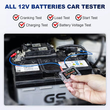 Load image into Gallery viewer, ANCEL 12V LED Car Battery Tester SOH/SOC Rechargeable Battery Analysis Tool, BM200 PRO