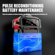 Load image into Gallery viewer, FOXSUR 25A 12V/24V Portable High-Power Car Ship Motorcycle Charger, US Plug, EU Plug, UK Plug, AU Plug, JP Plug