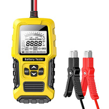 Load image into Gallery viewer, FOXSUR 12V/24V Automotive Lead-acid Battery Internal Resistance Rapid Analyzer, Yellow