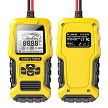 Load image into Gallery viewer, FOXSUR 12V/24V Automotive Lead-acid Battery Internal Resistance Rapid Analyzer, Yellow