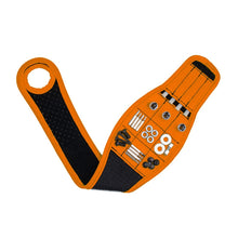 Load image into Gallery viewer, Thumb Wrap Magnetic Metal Accessory Tool Storage Strap, Orange, Blue, Yellow