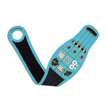 Load image into Gallery viewer, Thumb Wrap Magnetic Metal Accessory Tool Storage Strap, Orange, Blue, Yellow