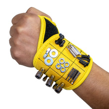Load image into Gallery viewer, Thumb Wrap Magnetic Metal Accessory Tool Storage Strap, Orange, Blue, Yellow