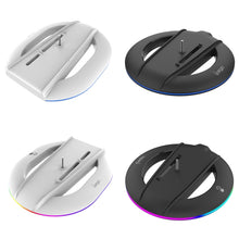 Load image into Gallery viewer, For Sony PS5 Slim IPEGA Universal Game Console Vertical Cooling Base Holder, White, Black, Colorful White, Colorful Black
