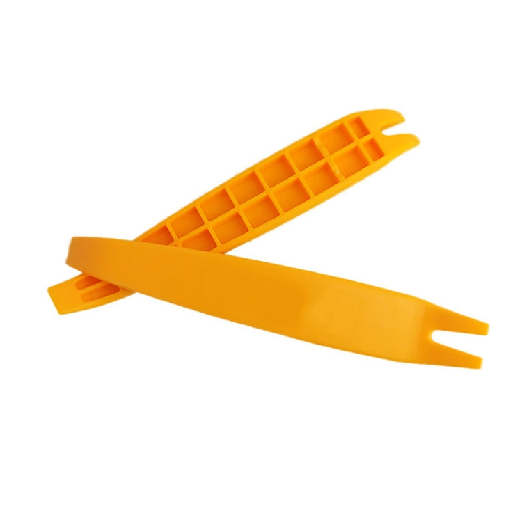 10pcs Driving Recorder Hidden Wire Car Audio Disassembly Assembly Tool, Orange, Black