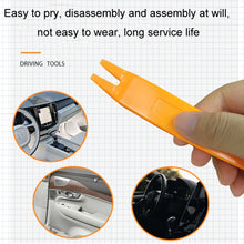 Load image into Gallery viewer, 10pcs Driving Recorder Hidden Wire Car Audio Disassembly Assembly Tool, Orange, Black