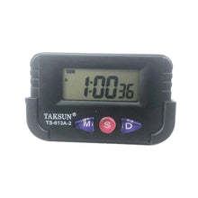 Load image into Gallery viewer, TAKSUN TS-613A-2 LED Display Electronic Car Clock Double-sided Glue Car Clock, TAKSUN TS-613A-2