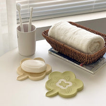 Load image into Gallery viewer, Bathroom Infused Silicone Soap Dispenser Household Non-Slip Soap Drainage Holder