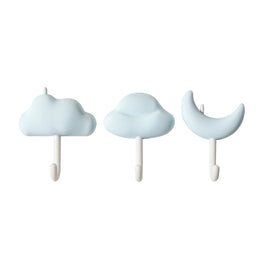 3pcs /Set Household Wall Hanging Hooks Dormitory Non-Marking Punch-Free Adhesive Hooks
