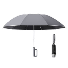 Load image into Gallery viewer, Fully Automatic Rain Or Shine Umbrella Foldable Unisex Sun Shade Umbrella, Forward Beige 105cm, Forward Blue 105cm, Forward Gray 105cm, Forward Beige 125cm, Forward Blue 125cm, Forward Gray 125cm, Reverse Beige 105cm, Reverse Blue 105cm                ...