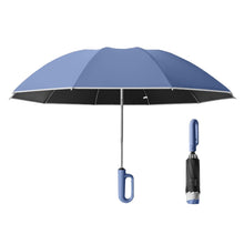 Load image into Gallery viewer, Fully Automatic Rain Or Shine Umbrella Foldable Unisex Sun Shade Umbrella, Forward Beige 105cm, Forward Blue 105cm, Forward Gray 105cm, Forward Beige 125cm, Forward Blue 125cm, Forward Gray 125cm, Reverse Beige 105cm, Reverse Blue 105cm                ...