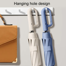 Load image into Gallery viewer, Fully Automatic Rain Or Shine Umbrella Foldable Unisex Sun Shade Umbrella, Forward Beige 105cm, Forward Blue 105cm, Forward Gray 105cm, Forward Beige 125cm, Forward Blue 125cm, Forward Gray 125cm, Reverse Beige 105cm, Reverse Blue 105cm                ...