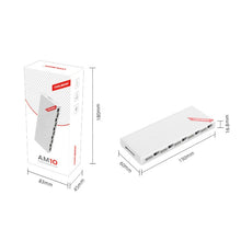 Load image into Gallery viewer, COOLMOON AM10 ARGB+PWM Dual 10 Ports Temperature Control Splitter Case Fan 5V 3Pin HUB