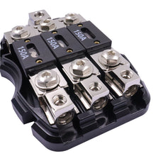 Load image into Gallery viewer, One To Three Car Audio Power Fuse Holder Fuse Junction Box, 3ANL3