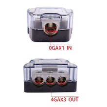 Load image into Gallery viewer, Car Audio Amplifier Modification Fuse Ground Box Hub, 1 To 2, 1 To 3, 1 To 4