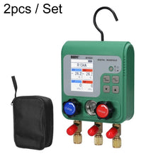 Load image into Gallery viewer, DUOYI DY523 Automotive Vacuum Pressure Gauge Liquid Charge Fluorine Repair Electronic Refrigerant Meter, 2pcs / Set, 11pcs / Set