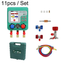 Load image into Gallery viewer, DUOYI DY523 Automotive Vacuum Pressure Gauge Liquid Charge Fluorine Repair Electronic Refrigerant Meter, 2pcs / Set, 11pcs / Set