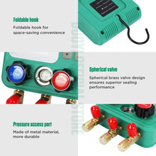 Load image into Gallery viewer, DUOYI DY523 Automotive Vacuum Pressure Gauge Liquid Charge Fluorine Repair Electronic Refrigerant Meter, 2pcs / Set, 11pcs / Set