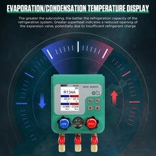 Load image into Gallery viewer, DUOYI DY523 Automotive Vacuum Pressure Gauge Liquid Charge Fluorine Repair Electronic Refrigerant Meter, 2pcs / Set, 11pcs / Set