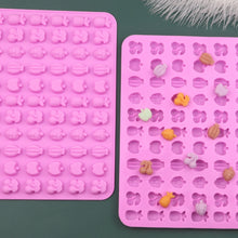 Load image into Gallery viewer, 66 Grids Fruit Silicone Fudge Molds Mini Candy Molds, 66 Grids Fruit