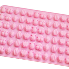 Load image into Gallery viewer, 66 Grids Fruit Silicone Fudge Molds Mini Candy Molds, 66 Grids Fruit