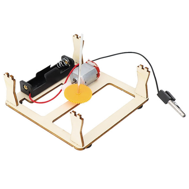 Electrical Carousel Assembly Model Children DIY Science Technology Production Homemade Toy