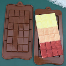 Load image into Gallery viewer, Full Plate Silicone Chocolate Block Mould High Temperature Resistant Baking DIY Mold, Full Plate Chocolate