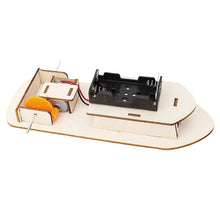 Load image into Gallery viewer, Children DIY Homemade Electrical Boat Model Science Classroom Experiment Material Kit