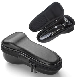 Electric Razor Storage Bag Waterproof and Anti-fall Protection Box for Most 2-head or 3-head Razors, Razor Storage Bag