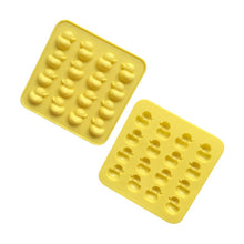 Load image into Gallery viewer, Cute Yellow Duck Silicone Chocolate Mould Fire Lacquer Wax Mold, Yellow Duck