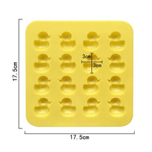 Load image into Gallery viewer, Cute Yellow Duck Silicone Chocolate Mould Fire Lacquer Wax Mold, Yellow Duck
