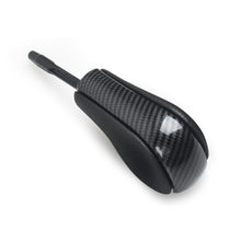 Load image into Gallery viewer, For BMW E Chassis Gear Lever Head, Universal For Left And Right Driving, Short Rod Round Head, Long Rod Round Head, 1/3 Series Z4 Round Head Walnut, 1/3 Series Z4 Round Head Carbon Fiber Pattern, 1/3 Series Z4 Round Head Silver                         ...