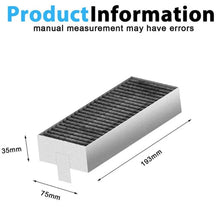 Load image into Gallery viewer, For Siemens HZ9VRCRO Bosch HEZ9VRUDO 17004796 Range Hood Filter Replacement Parts, 7.6 x 2.95 Inch