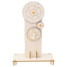 Load image into Gallery viewer, Gear Triple Action Physics Experiment Variable Speed Transmission Material Kit Kids Puzzle Toy, Gear Triple Action