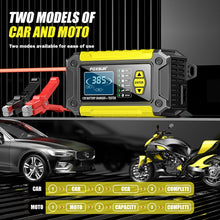 Load image into Gallery viewer, FOXSUR Cars Motorcycles 12V Lithium Cattery Charger With Battery Detection, US Plug, EU Plug, UK Plug, AU Plug