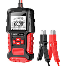 Load image into Gallery viewer, FOXSUR Automobile Motorcycle Battery Voltage Capacity Tester, Red