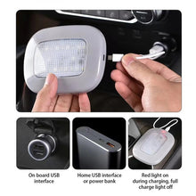 Load image into Gallery viewer, Car USB Charging Strong Magnetic Roof Reading LED Light