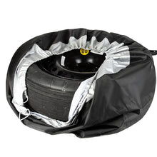 Load image into Gallery viewer, 210D Oxford Cloth Car Waterproof Dirt-resistant Tire Protective Cover, 65x37cm, 80x47cm, 4pcs 65x37cm, 4pcs 80x47cm