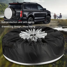 Load image into Gallery viewer, 210D Oxford Cloth Car Waterproof Dirt-resistant Tire Protective Cover, 65x37cm, 80x47cm, 4pcs 65x37cm, 4pcs 80x47cm