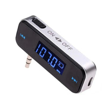 Load image into Gallery viewer, FM-01 3.5mm Music Audio FM Transmitter Mini Wireless Car MP3 Player, FM-01