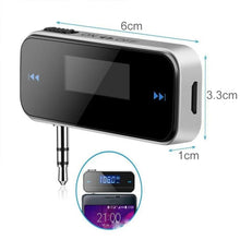 Load image into Gallery viewer, FM-01 3.5mm Music Audio FM Transmitter Mini Wireless Car MP3 Player, FM-01