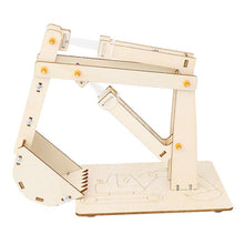 Load image into Gallery viewer, Wooden Hydraulic Excavator Pupils DIY Technology Small Production Science Experiment Materials, Wooden Hydraulic Excavator