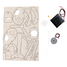 Load image into Gallery viewer, DIY Solar Helicopter Technology Small Production Children Wooden Assembled Aircraft Model, DIY Solar Helicopter